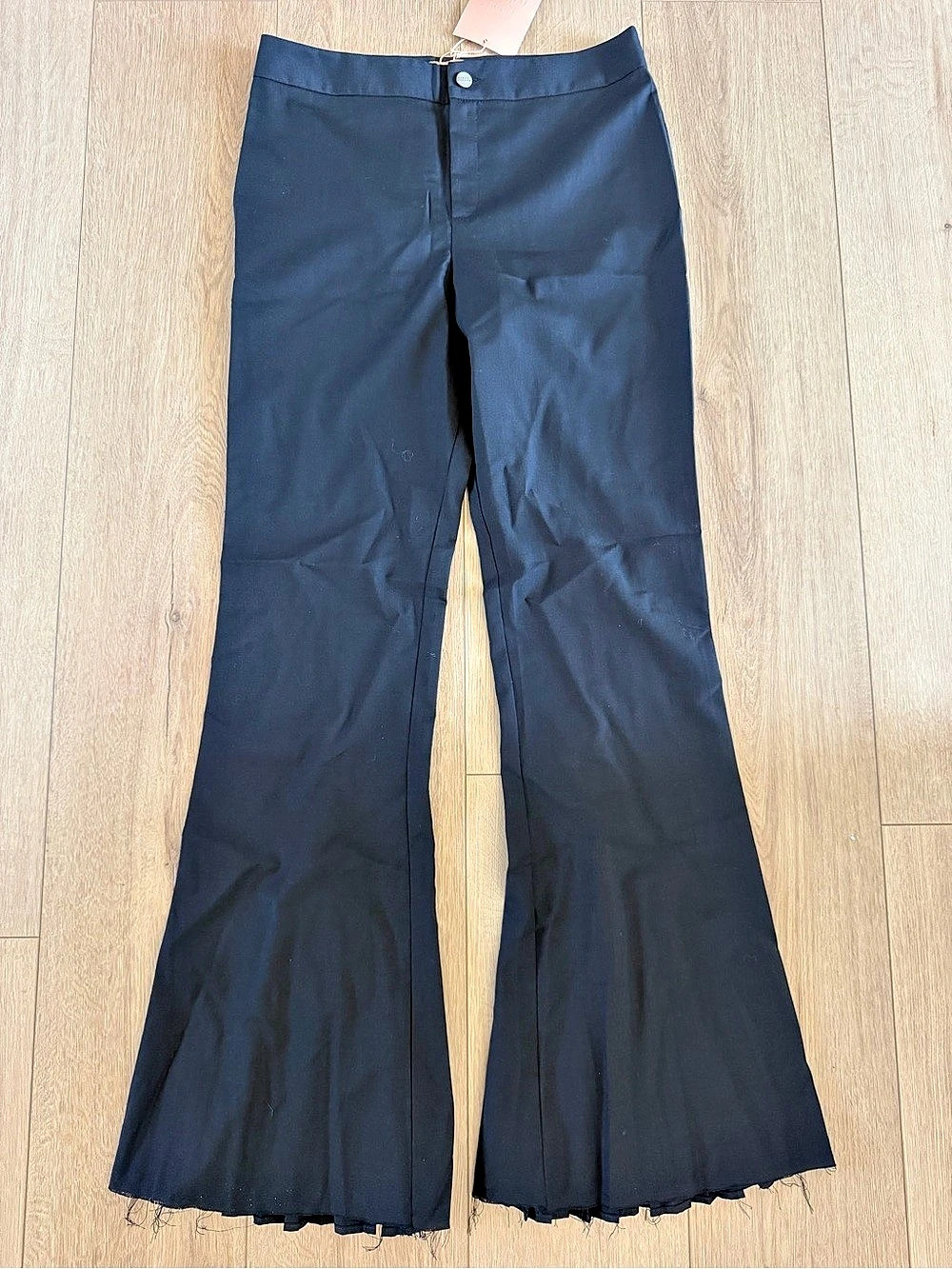 Maggie Marilyn Pleated Wide Leg Pants in Black